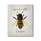 Stupell Industries Spread a Little Sunshine Phrase Country Bumble Bee Canvas Wall Art